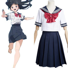 Akebi-chan no Sērāfuku à Manches Courtes Cosplay Costume
