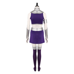 DC Adulte Teen Titans Les Jeunes Titans Starfire Robe Cosplay Costume