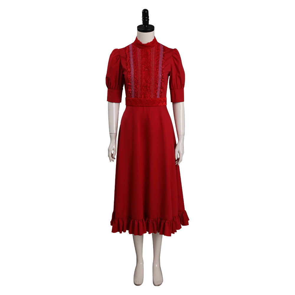 Horreur Pearl X Pearl Robe Rouge Cosplay Costume Halloween