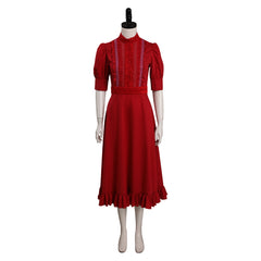 Horreur Pearl X Pearl Robe Rouge Cosplay Costume Halloween