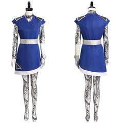 Adulte Zombies 3 Addison Alien Cosplay Costume Carnival Halloween