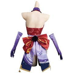 Genshin Impact Beelzebul Baal Raiden Shogun Bunny Girl Cosplay Costume Design Original- Cossky