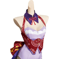Genshin Impact Beelzebul Baal Raiden Shogun Bunny Girl Cosplay Costume Design Original- Cossky