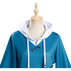 Hololive English VTuber Gawr Gura Halloween Carnaval  Cosplay Costume