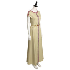 House of the Dragon 2022 Princess Jeune Rhaenyra Targaryen Robe Vintage Cosplay Costume Médiéval
