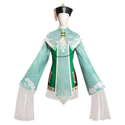 Boku no Hero Academia Asui Tsuyu Zombie Chapeau Robe  Design Original Cosplay Costume Zombie
