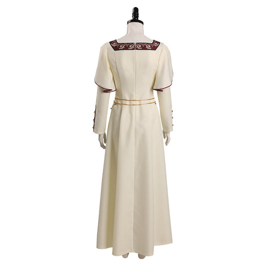 House of the Dragon Jeune Rhaenyra Targaryen Robe Vintage Cosplay Costume Médiéval