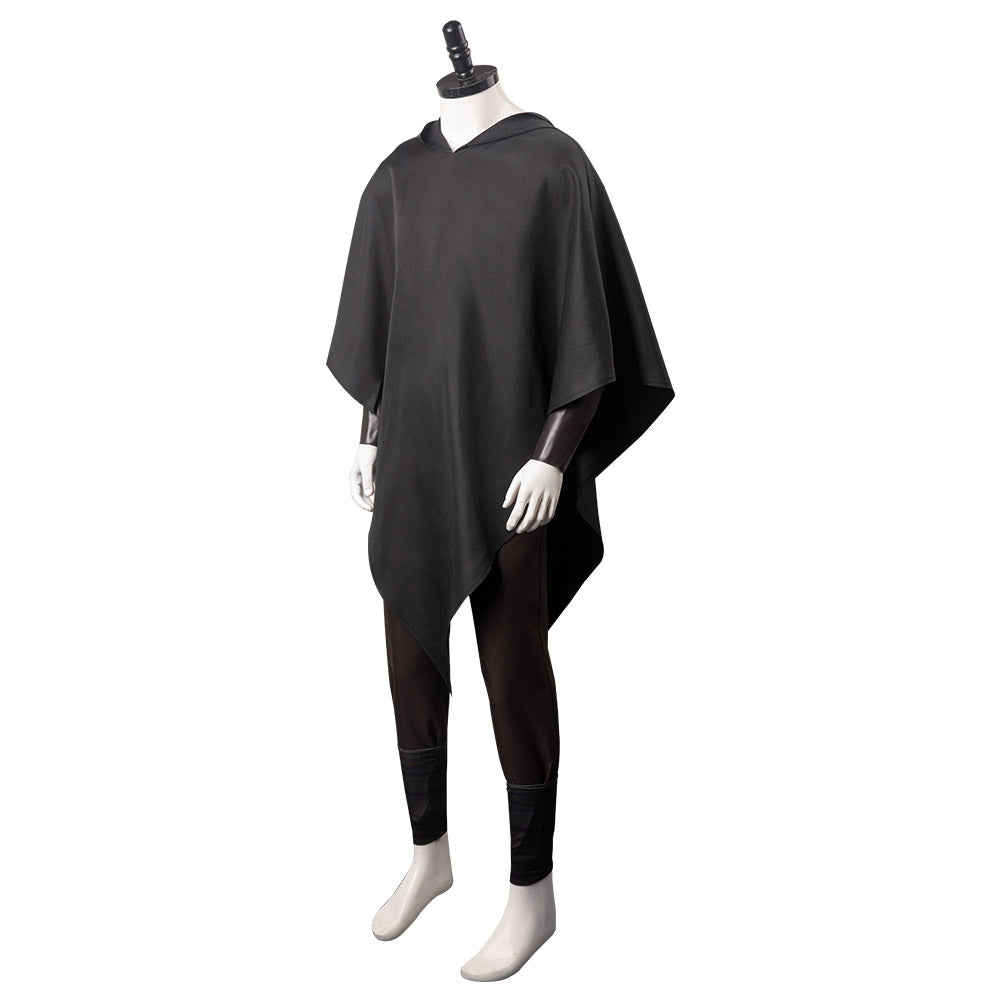 Adulte Le Chat potté 2 : La Dernière Quête Wolf Homme Noir Cosplay Costume Carnaval
