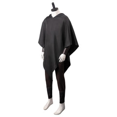 Adulte Le Chat potté 2 : La Dernière Quête Wolf Homme Noir Cosplay Costume Carnaval