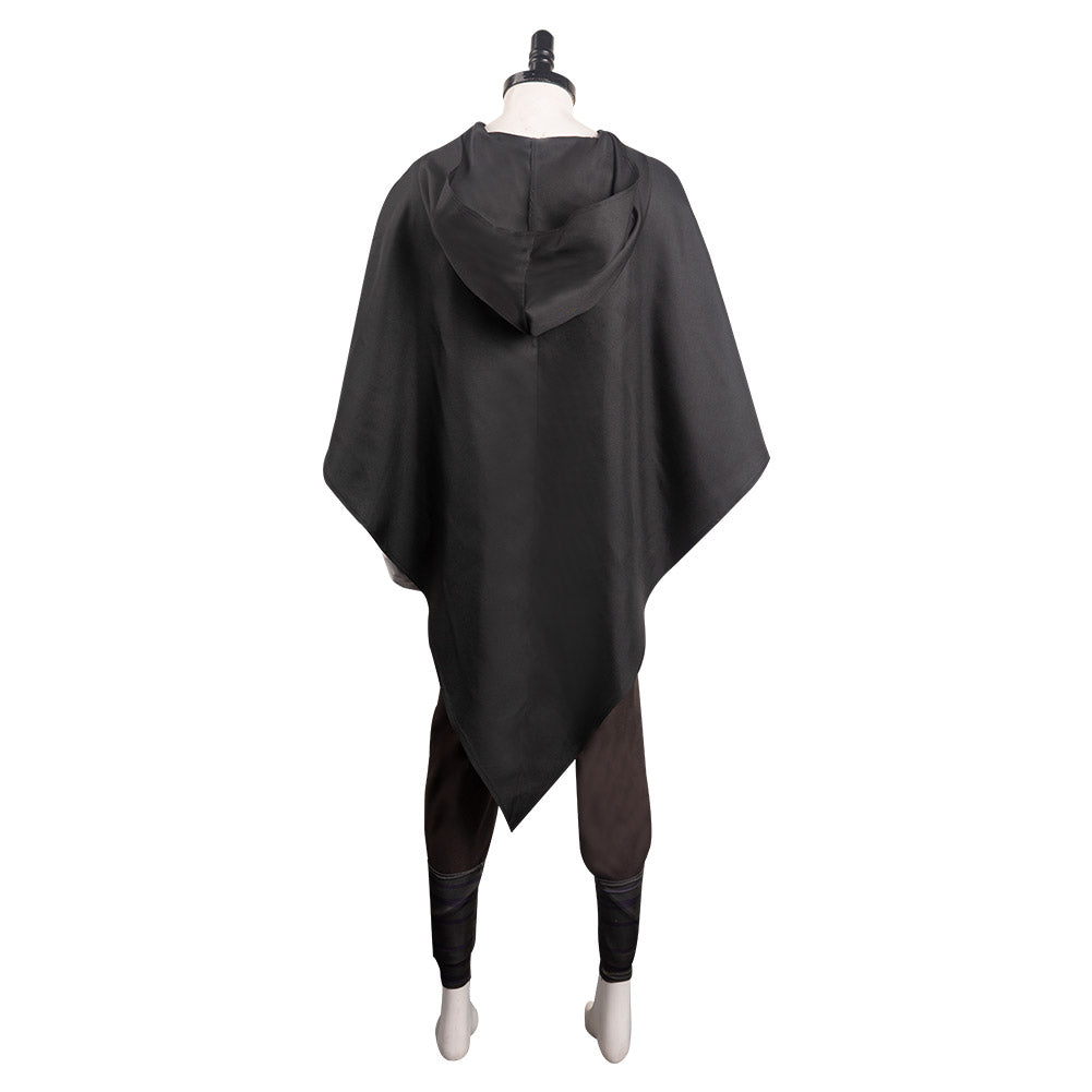 Adulte Le Chat potté 2 : La Dernière Quête Wolf Homme Noir Cosplay Costume Carnaval