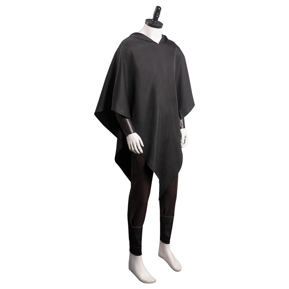 Adulte Le Chat potté 2 : La Dernière Quête Wolf Homme Noir Cosplay Costume Carnaval