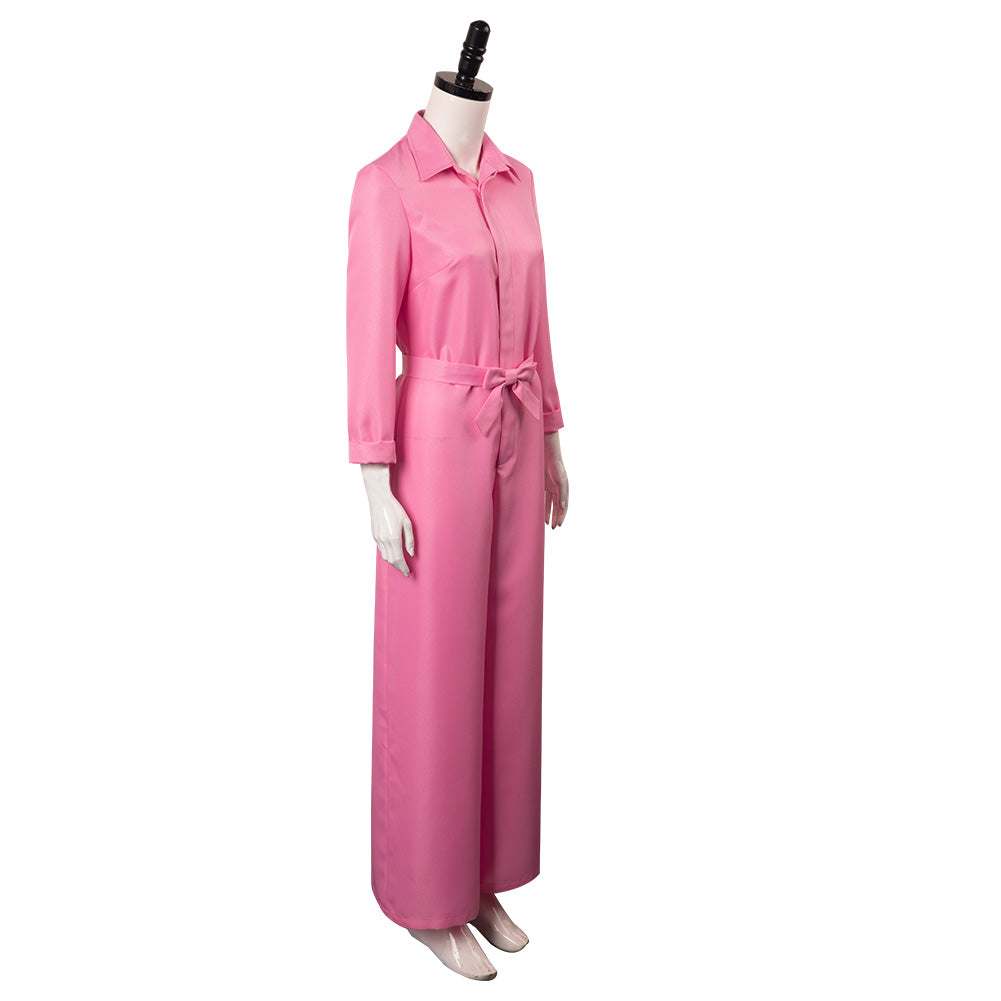 2023 Film Barbie Rose Combinaison Femme Margot Robbie Barbie Cosplay Costume