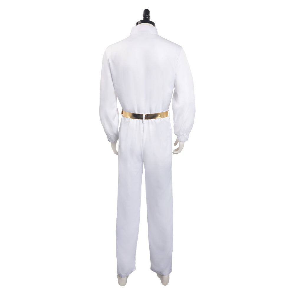 2023 Film Barbie Blanc Ken Combinaison Ensemble Cosplay Costume Carnaval