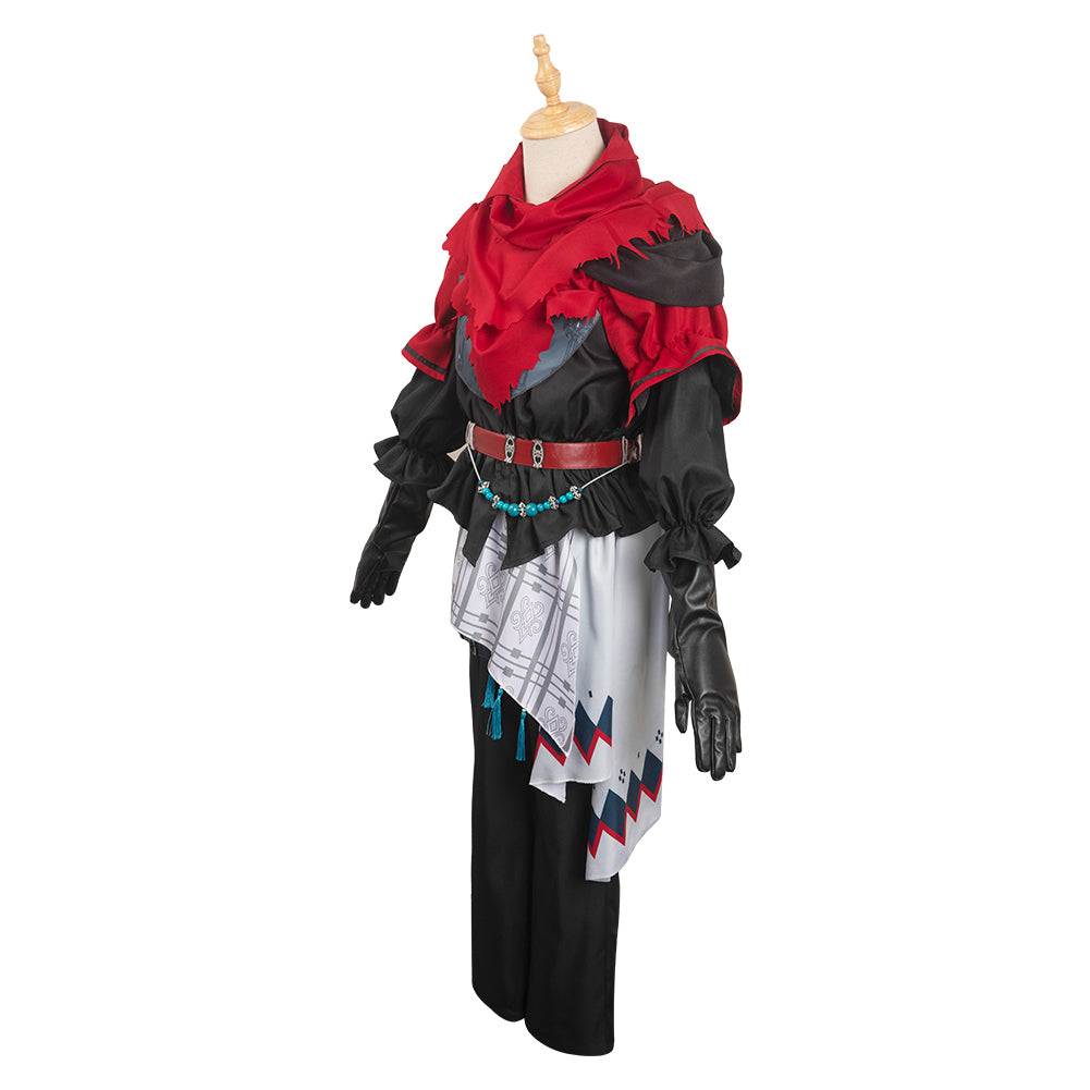 Final Fantasy XVI FF16 Joshua Rose Noir Ensemble Cosplay Costume Halloween Carnaval