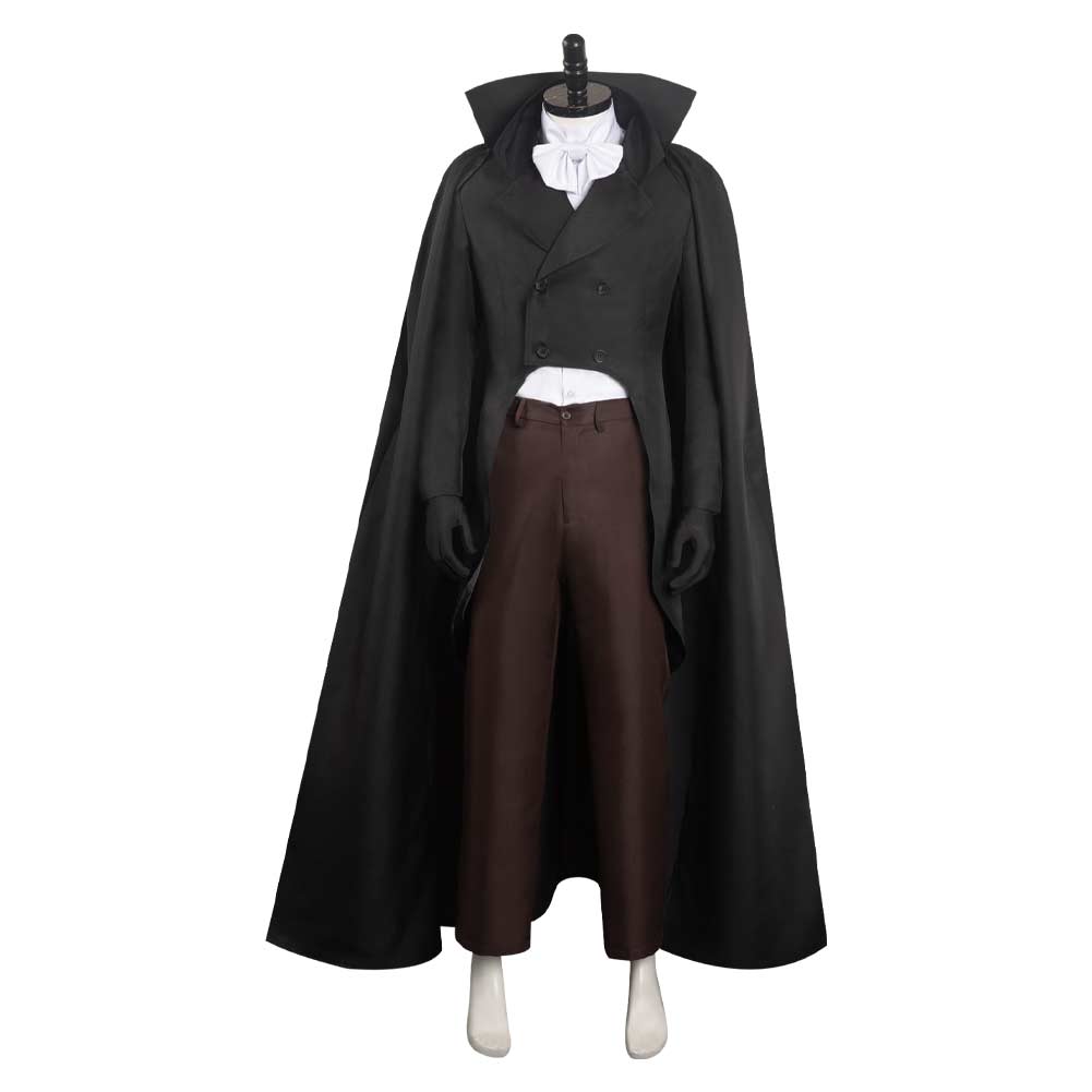 2023 Film Haunted Mansion Hatbox Ghost Horror Tenue Cosplay Costume