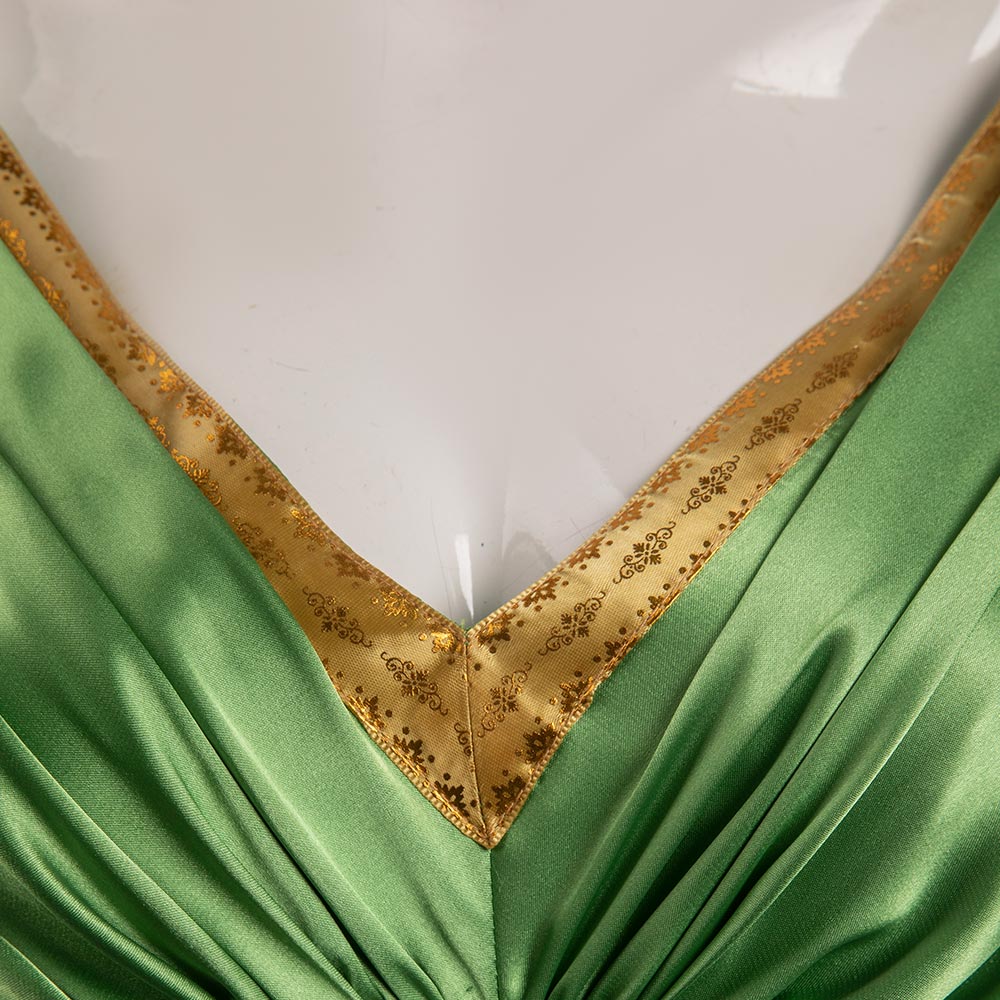Star Wars Leia Robe Vert Mariée Cosplay Costume Carnaval