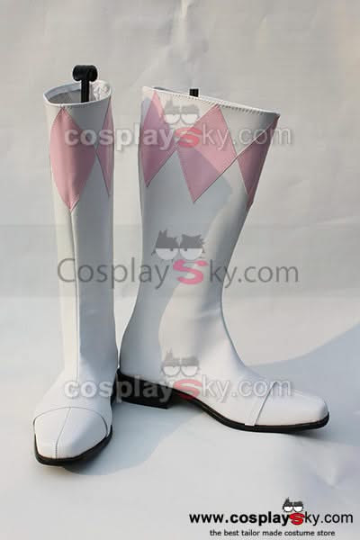 Power Rangers: Mighty Morphin Mei Cosplay Chaussures
