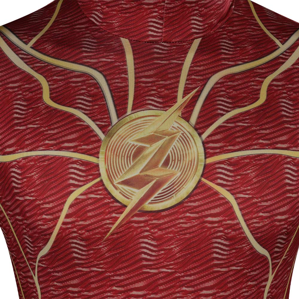 Adulte The Flash Barry Allen Combinaison Cosplay Costume Carnaval