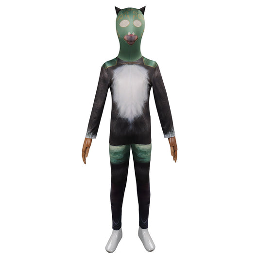 Enfant Le Chat potté 2 : La Dernière Quête Wish Kitty Combinaison Cosplay Costume
