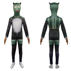 Enfant Le Chat potté 2 : La Dernière Quête Wish Kitty Combinaison Cosplay Costume