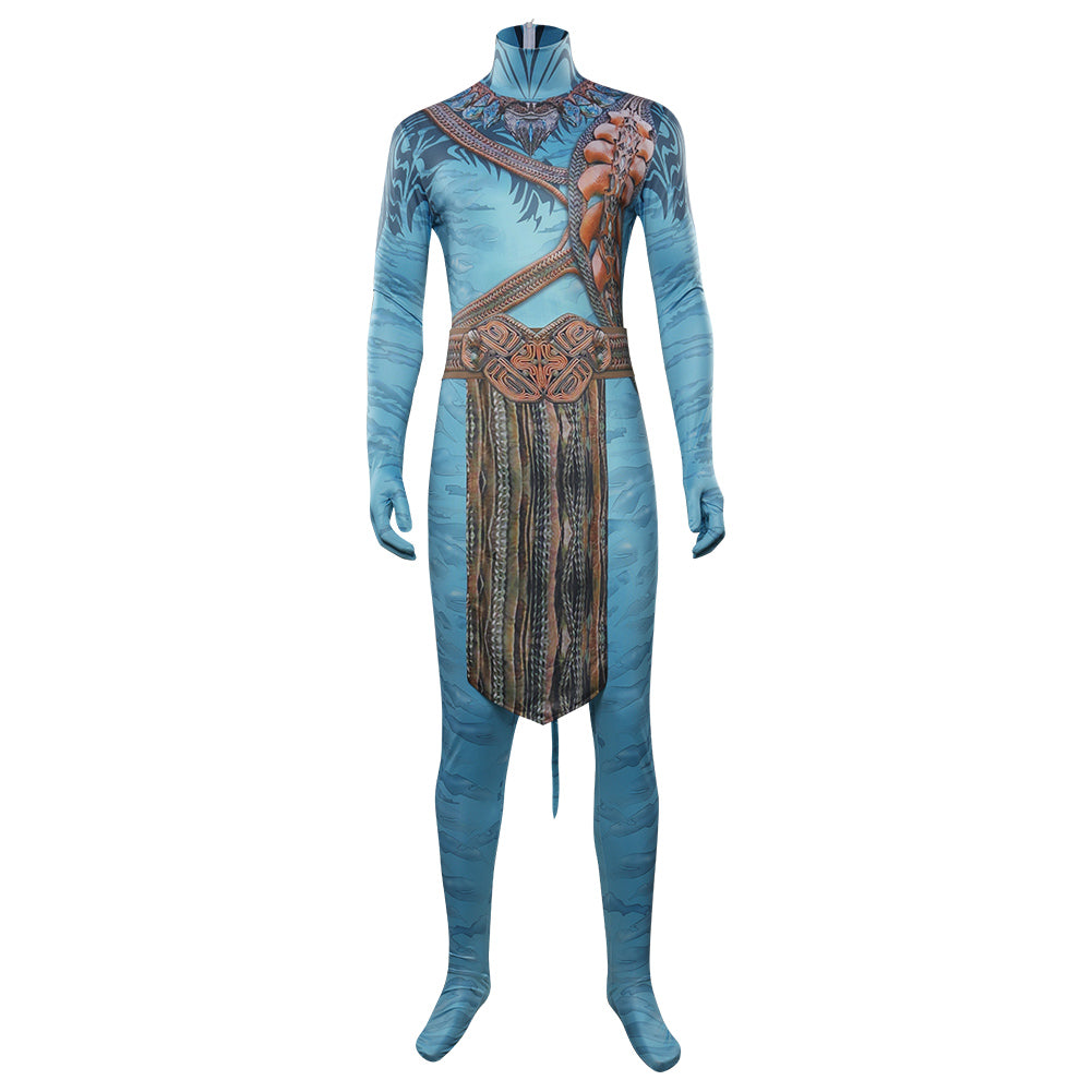 Kids Children Avatar: The Way of Water Jake Sully  Cosplay Costume Outfits Halloween Carnival Party Suit