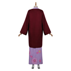 Demon Slayer Kanroji Mitsuri  Cosplay Costume Kimono Outfits Halloween Carnival Party Disguise Suit