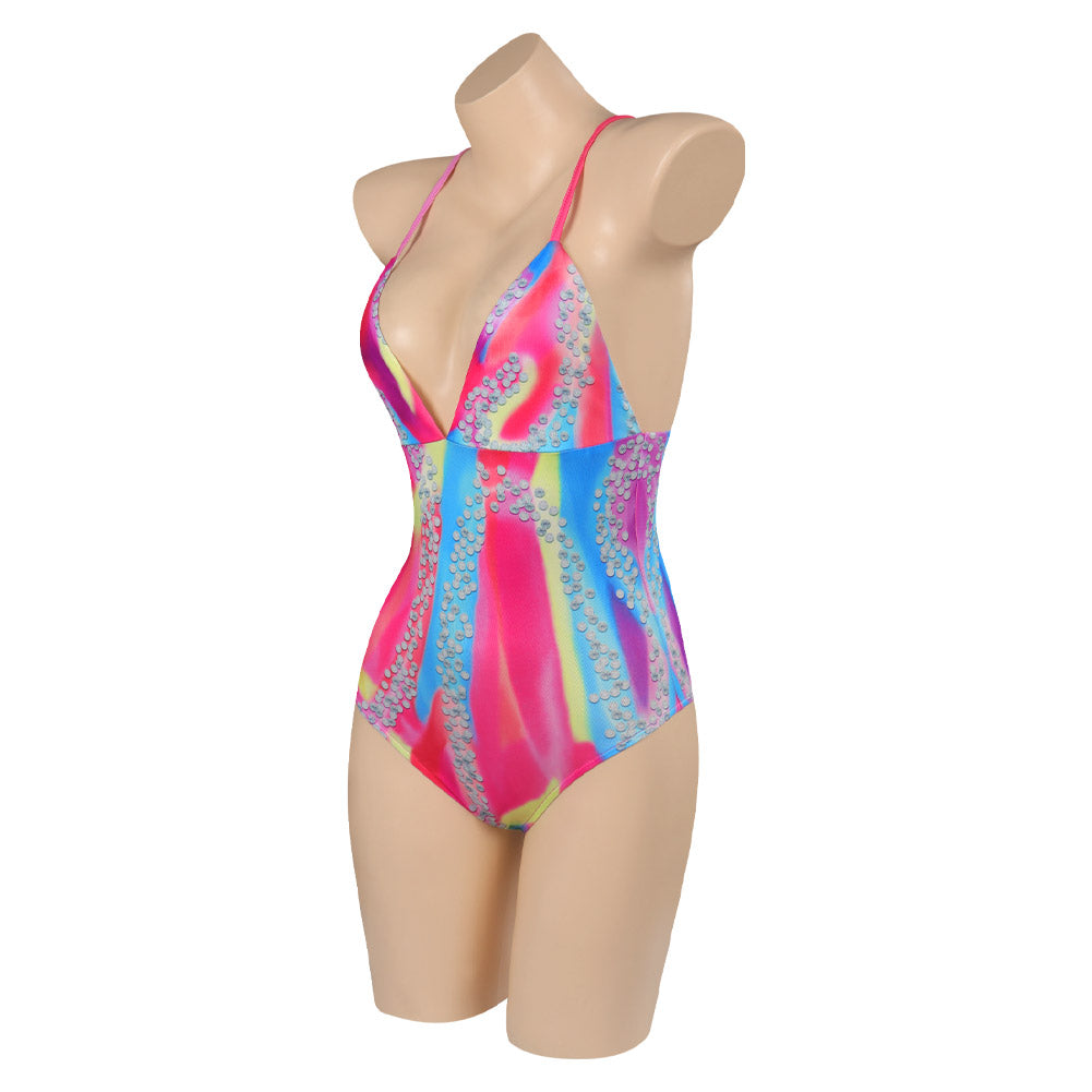 Film Barbie Maillot de Bain une Pièce Costume Design Original