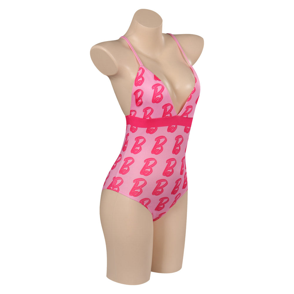 Film Barbie Maillot de Bain une Pièce Imprimé Costume Design Original