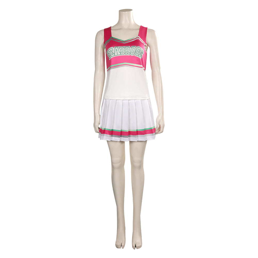 Zombie 3 Cheerleader Femme Cosplay Costume