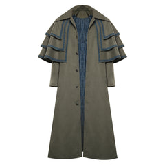 Good Omens 2 Aziraphale Uniform Cosplay Costume Halloween Carnival