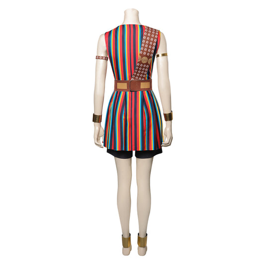 2022 The Woman King Nanisca Robe Cosplay Costume Halloween Carnival