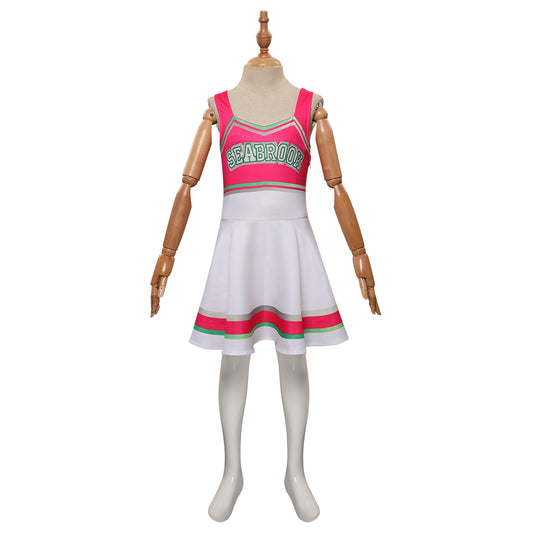 2022 Enfant Zombies 3 Addison Wells Cheerleading Robe Cosplay Costume