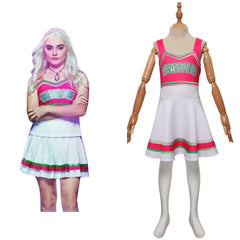 2022 Enfant Zombies 3 Addison Wells Cheerleading Robe Cosplay Costume