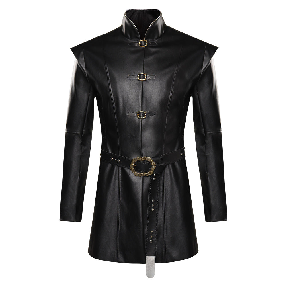 2022 House of the Dragon Aemond Targaryen Manteau Vintage Cosplay Costume Médiéval Carnaval