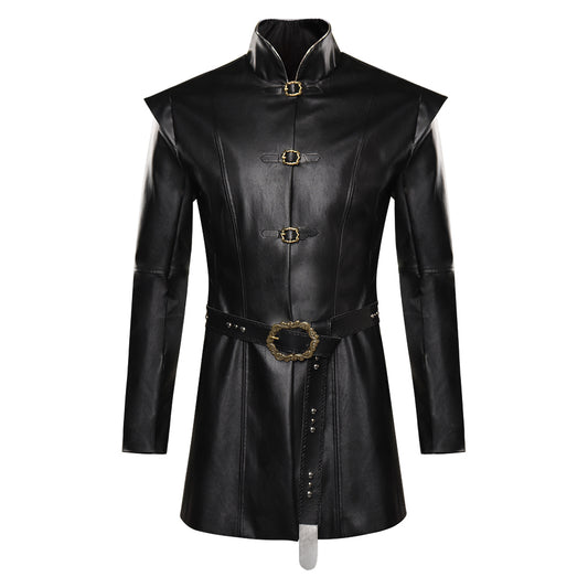 2022 House of the Dragon Aemond Targaryen Manteau Vintage Cosplay Costume Médiéval Carnaval