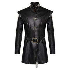 2022 House of the Dragon Aemond Targaryen Manteau Vintage Cosplay Costume Médiéval Carnaval