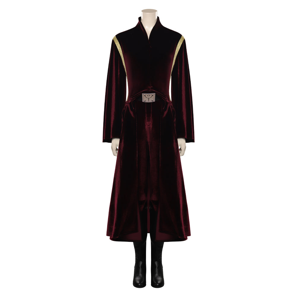 Adulte Star Wars Padme Amidala Femme Cosplay Costume Halloween Carnaval