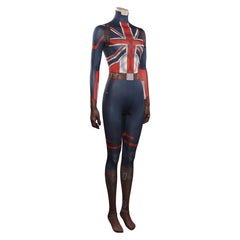 What If Peggy Carter Combinaison Cosplay Costume Carnaval
