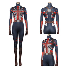 What If Peggy Carter Combinaison Cosplay Costume Carnaval