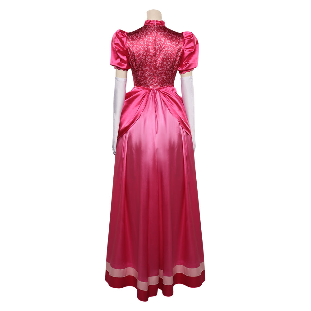 Film Adulte Super Mario Peach Ensemble Cosplay Costume Carnaval