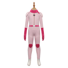Enfant Super Mario Bros Princesse Peach Combinaison Cosplay Costume