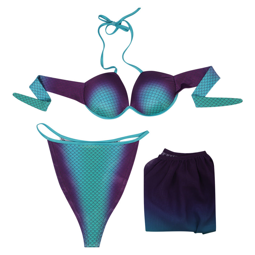 La Petite Sirène Ariel Ariel Maillot De Bain Design Original Cosplay Costume