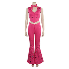 2023 Film Barbie Barbie Cow-boy Rose Cosplay Costume Carnaval