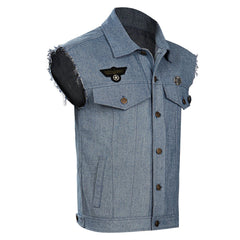 Stranger Things 4 Homme Steve Harrington Cowboy Gilet Veste Cosplay Costume