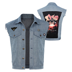 Stranger Things 4 Homme Steve Harrington Cowboy Gilet Veste Cosplay Costume