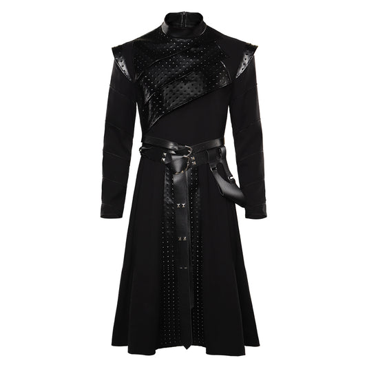 2022 Adulte House of the Dragon Daemon Targaryen Manteau Vintage Cosplay Costume Médiéval