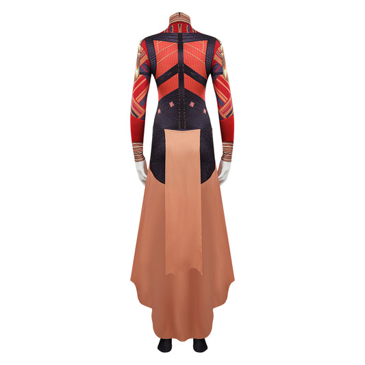 2022 Black Panther: Wakanda Forever Okoye Combinaison Cosplay Costume Halloween Carnaval