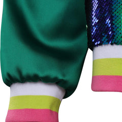 Zombies 3 Bucky  Paillettes Veste Manteau Cosplay Costume