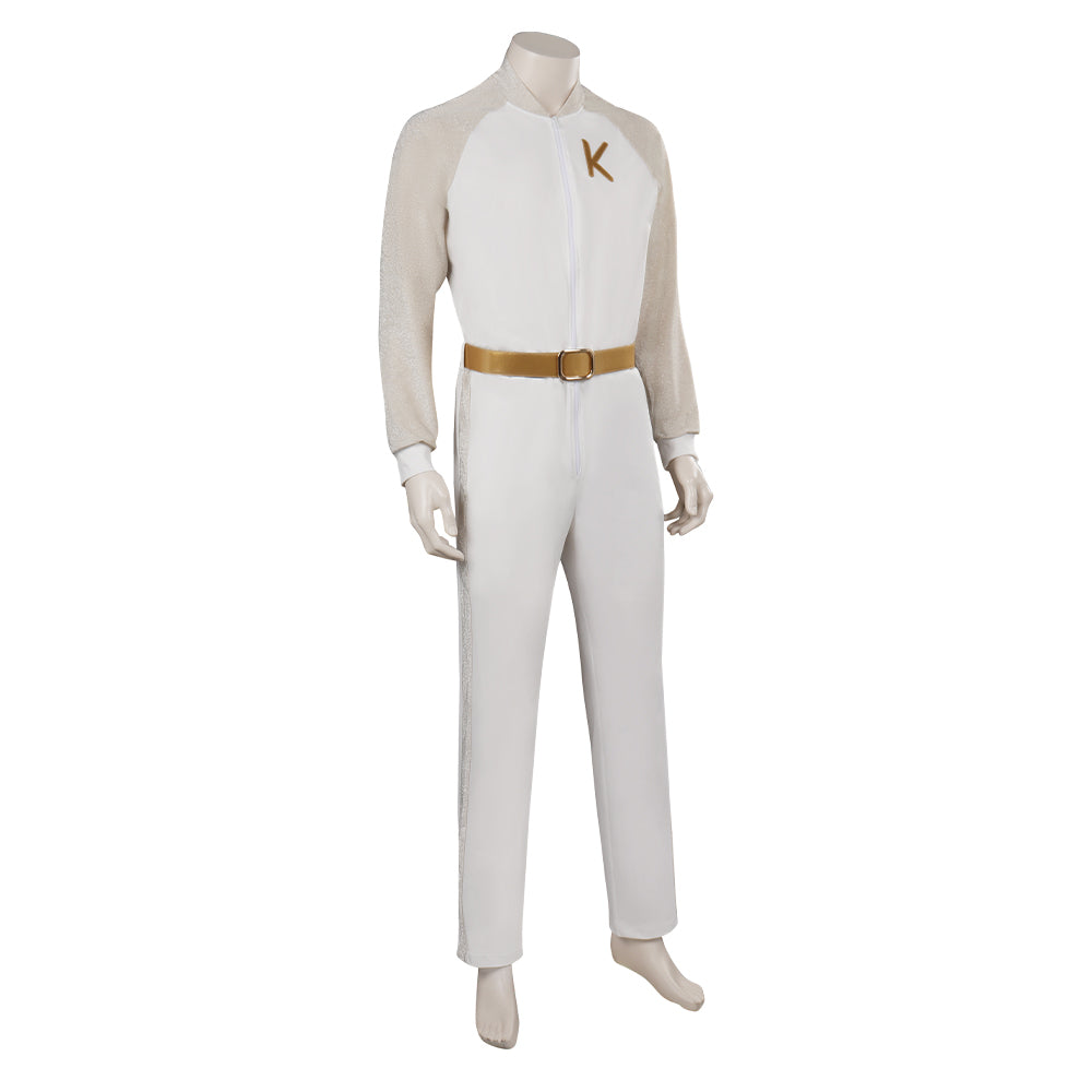 2023 Film Barbie Ken Blanc Ensemble Ryan Gosling Cosplay Costume Carnaval
