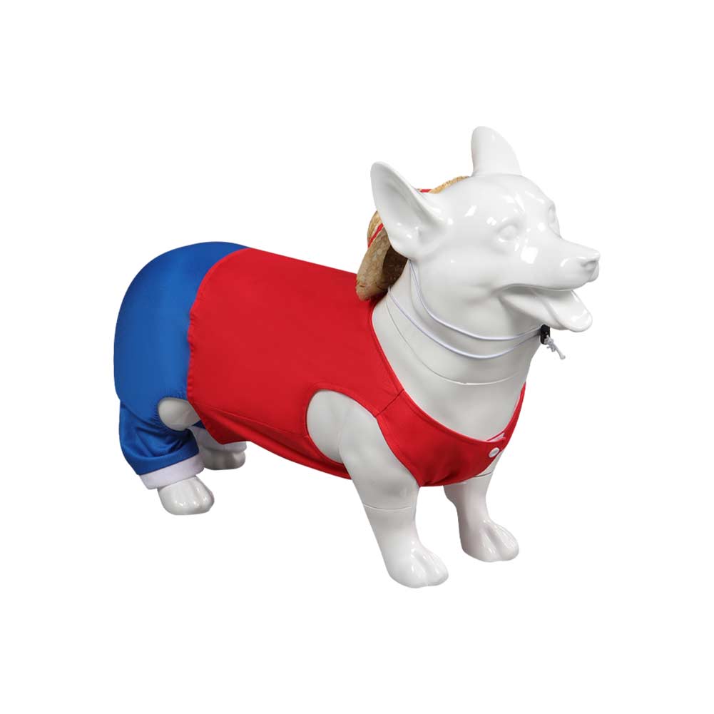 Animal Anime One Piece Luffy Costume Pour Chien Halloween Carnaval